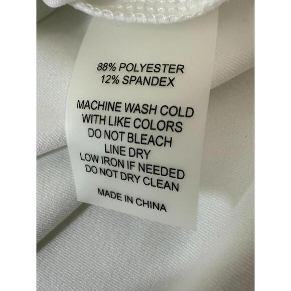 Redvanly Golf Devon Polo Shirt Short Sleeve M Stretch Wick Blue White - Picture 4 of 6